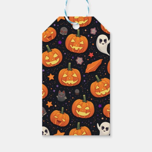 Label met cadeau voor halloween cadeaulabel (Voorkant)