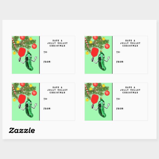 Label met cadeautjes voor kerstfeestdagen (Vel)