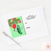 Label met cadeautjes voor kerstfeestdagen (Envelop)