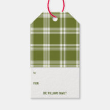 Label met cadeautjes voor kerstfeestdagen