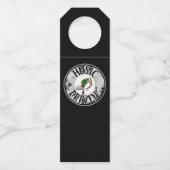 Label met een door muziek aangedreven hanger (Voorkant)