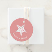 Label met een staartrottoirband voor het strand (In situ)