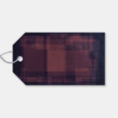 Label met geschenken voor kerstfeestdag in Navy Ch Cadeaulabel (Achterkant Horizontaal)