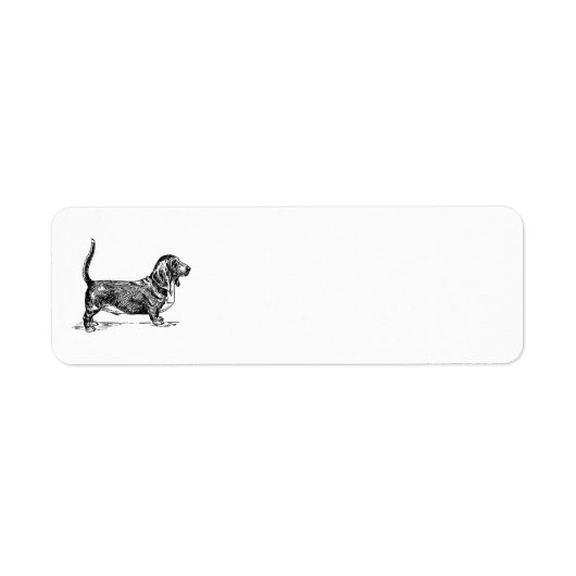 label met gevonden adres (Voorkant)