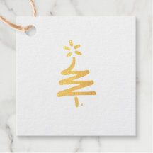 Label met goudflesjes met rode bomen