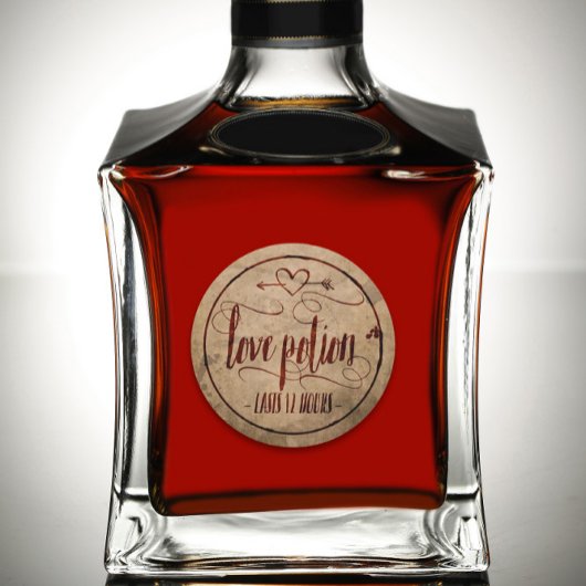  label met halloween Love Potion