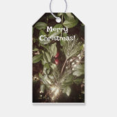 Label met kerstcadeau cadeaulabel (Voorkant)