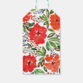 Label met kerstcadeau en handschrift cadeaulabel (Achterkant)