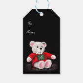 Label met kerstcadeaus cadeaulabel (Voorkant)