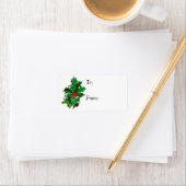 Label met kerstcadeaus voor Holly (Insitu)