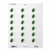 Label met kerstcadeaus voor Holly (Full Sheet)