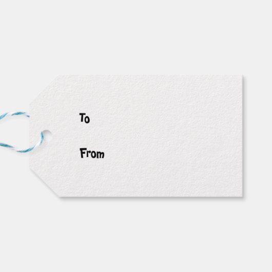 Label met kerstcadeaus voor vliegende pigers cadeaulabel (Achterkant Horizontaal)