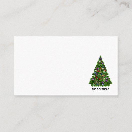 Label met kerstcadeaus voor vrachtwagens op de Noo Informatiekaartje (Achterkant)