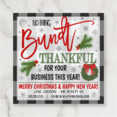 Label met kerstcadeautjes voor kerstcadeautjes (Voorkant)