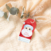 Label met kerstcadeautjes voor kerstkerstmis cadeaulabel