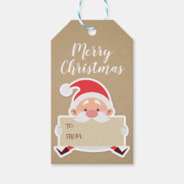 Label met kerstcadeautjes voor kerstkerstmis cadeaulabel