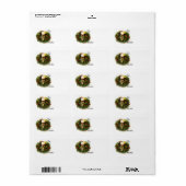 Label met kerstkaartjes (Full Sheet)