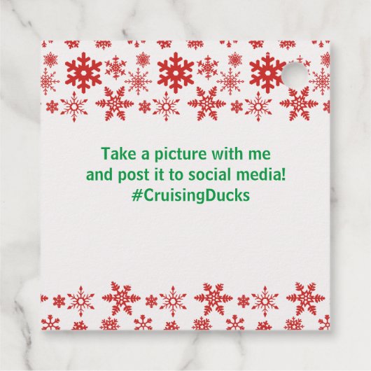 Label met kruisend afval (Achterkant)