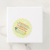 Label met kruisend afval (In situ)