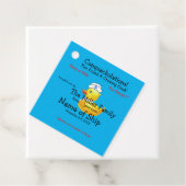 Label met kruisend afval (In situ)