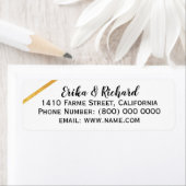 Label met namen en adresgegevens (Insitu)