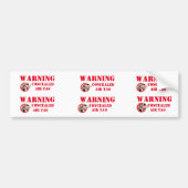 LABEL MET VERBORGEN LUCHT BUMPERSTICKER (Voorkant)