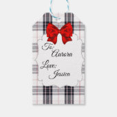 Label met white plays cadeau cadeaulabel (Voorkant)