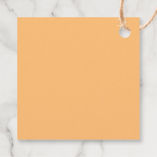 Label met witte llama Gift (Achterkant)