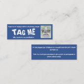 Label Mijn Cosplay-foto's op Facebook (Voorkant / Achterkant)