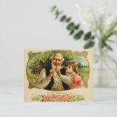 label op de doos briefkaart (Staand voorkant)