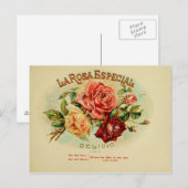  label op de doos briefkaart (Voorkant / Achterkant)