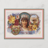  label op de doos briefkaart (Voorkant)