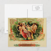  label op de doos briefkaart (Voorkant / Achterkant)