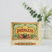 label op de doos briefkaart (Staand voorkant)