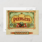 label op de doos briefkaart (Voorkant / Achterkant)