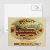 label op de doos briefkaart (Voorkant / Achterkant)