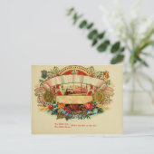  label op de doos briefkaart (Staand voorkant)