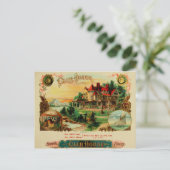 label op de doos briefkaart (Staand voorkant)