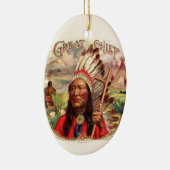  label op de doos keramisch ornament (Rechts)