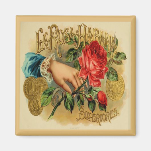  label op de doos magneet (Voorkant)