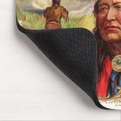 label op de doos muismat (Hoek)