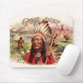 label op de doos muismat (Met muis)