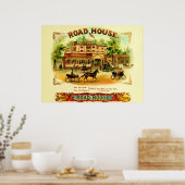  label op de doos poster (Keuken)