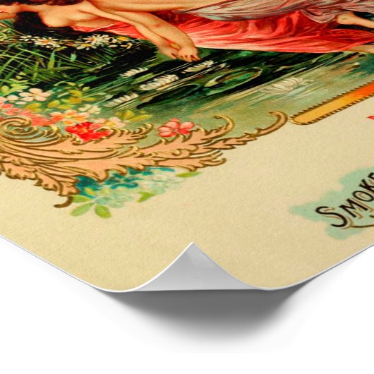  label op de doos poster (Hoek)