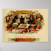  label op de doos poster (Voorkant)