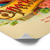  label op de doos poster (Hoek)