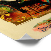 label op de doos poster (Hoek)