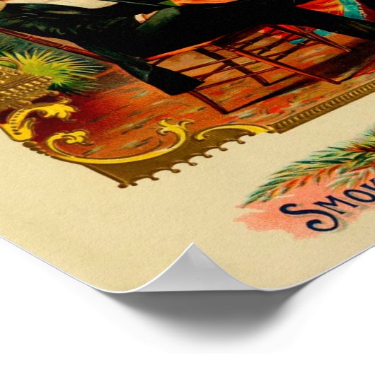  label op de doos poster (Hoek)