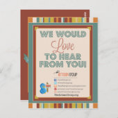 LABEL Oscars Press Briefkaart (Voorkant / Achterkant)