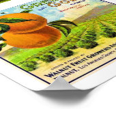  label patchwork afdrukken poster (Hoek)